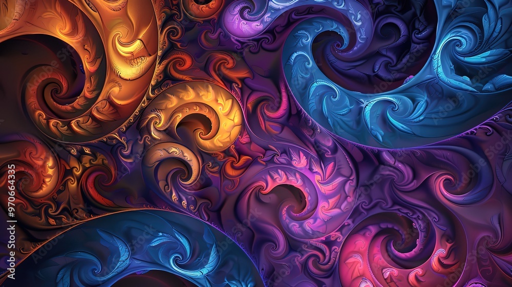 Swirl pattern wallpaper Swirl pattern wallpaper