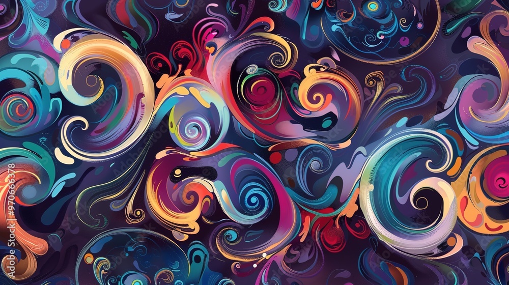 Swirl pattern wallpaper Swirl pattern wallpaper