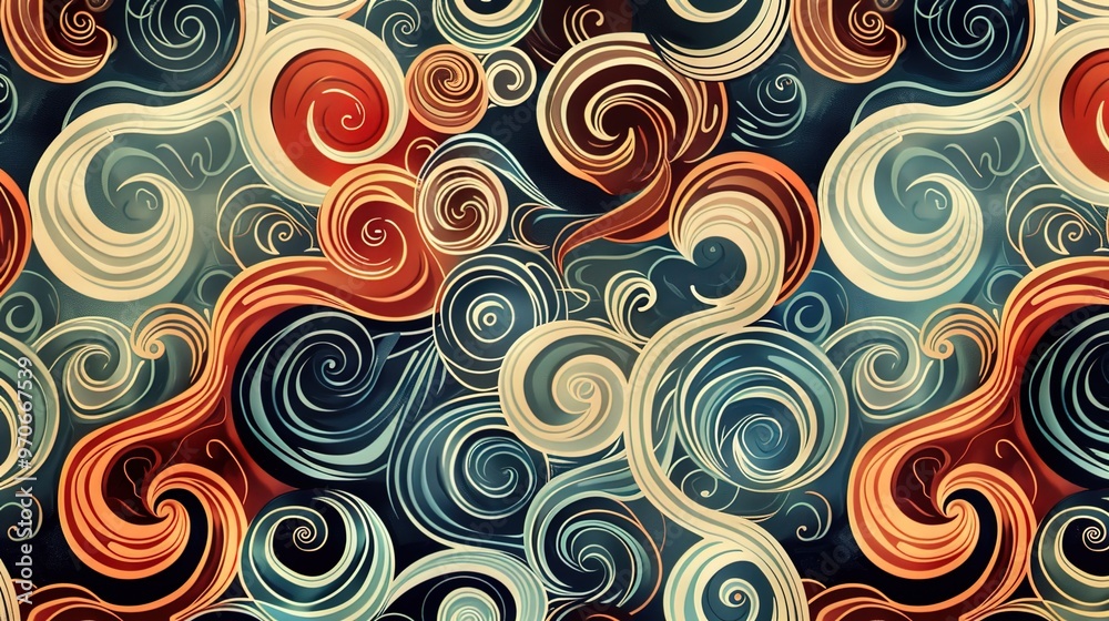 Swirl pattern wallpaper Swirl pattern wallpaper