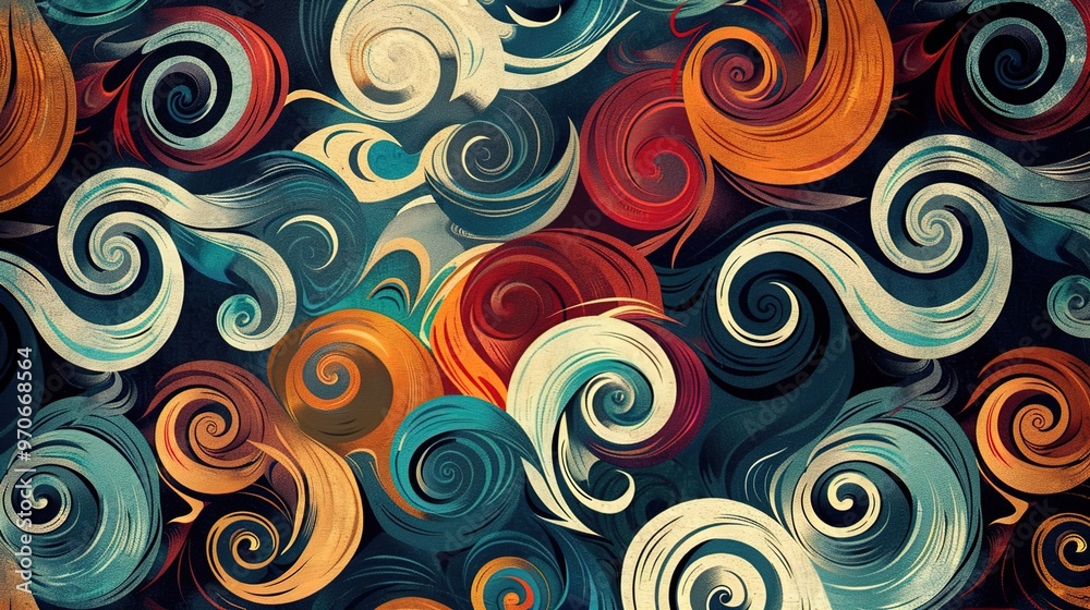 swirl pattern wallpaper 