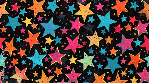 star pattern seamless wallpaper