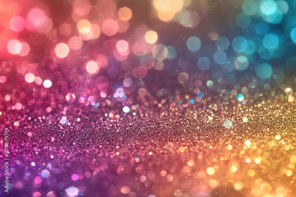 Rose gold color blue purple gold green silver red background With glittering glitter Rose gold color blue purple gold green silver red background With glittering glitter