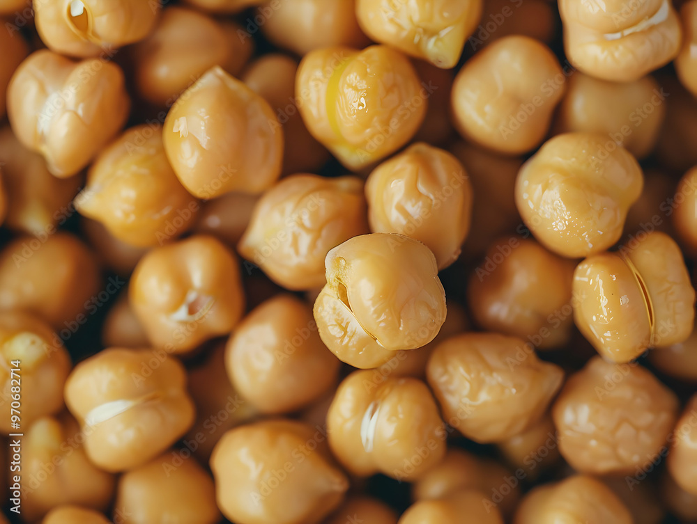 Close-Up Photo of Chickpeas - Texture of Chickpea Beans Close-Up Photo of Chickpeas - Texture of Chickpea Beans