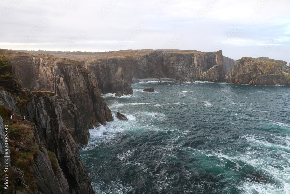 The Chimney, at Spillars Cove in Newfoundland and Labrador, Canada The Chimney, at Spillars Cove in Newfoundland and Labrador, Canada