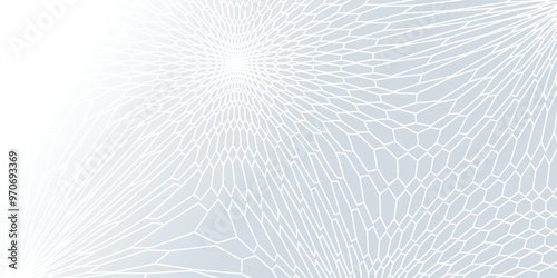 Abstract hexagon cube shape background. Vector banner design. Hexagon pattern. Geometric abstract background, eps10.
