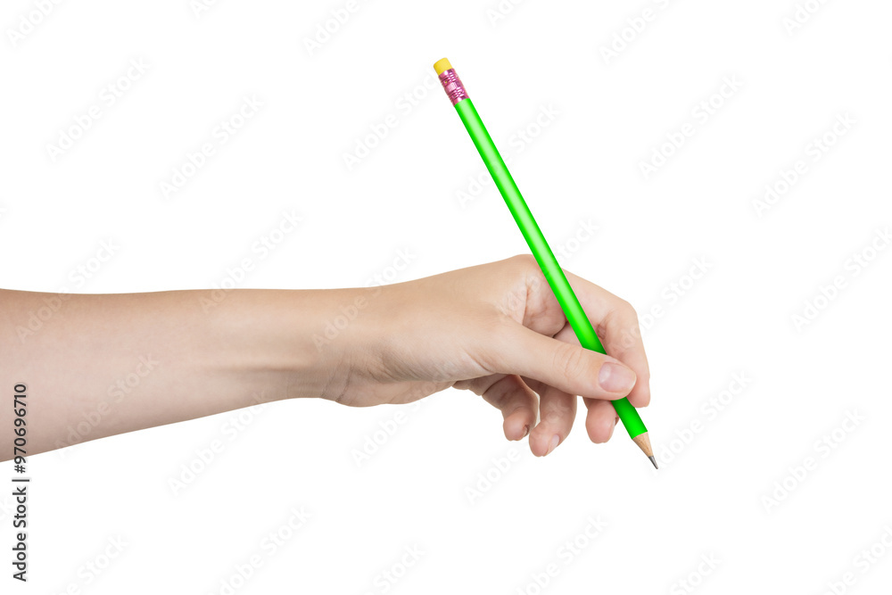 hand with pencil writing hand with pencil writing
