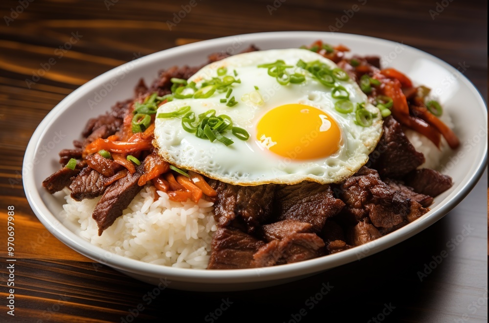 Tapsilog is a Filipino breakfast dish consisting of tapa (cured beef), sinangag (garlic fried rice), and itlog (fried egg). Tapsilog is a Filipino breakfast dish consisting of tapa (cured beef), sinangag (garlic fried rice), and itlog (fried egg).