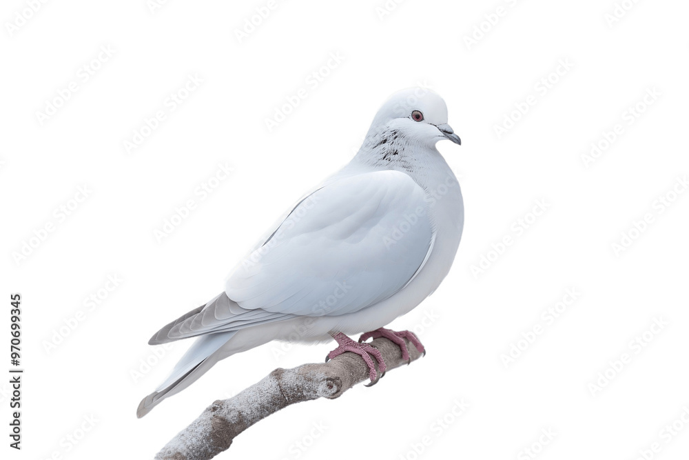 White Dove Flying Freely - Full Body on transparent Background, Generative Ai White Dove Flying Freely - Full Body on transparent Background, Generative Ai