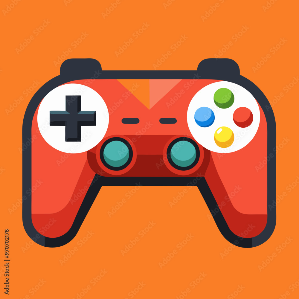 game joystick controller gamepad vector illustration game joystick controller gamepad vector illustration