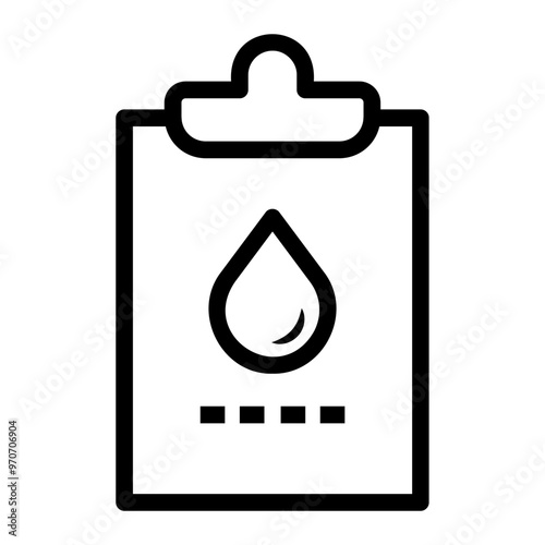 report Line Icon
