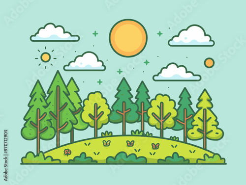 ForestDoodle: A Cartoonish Call to Protect Our Natural Resources