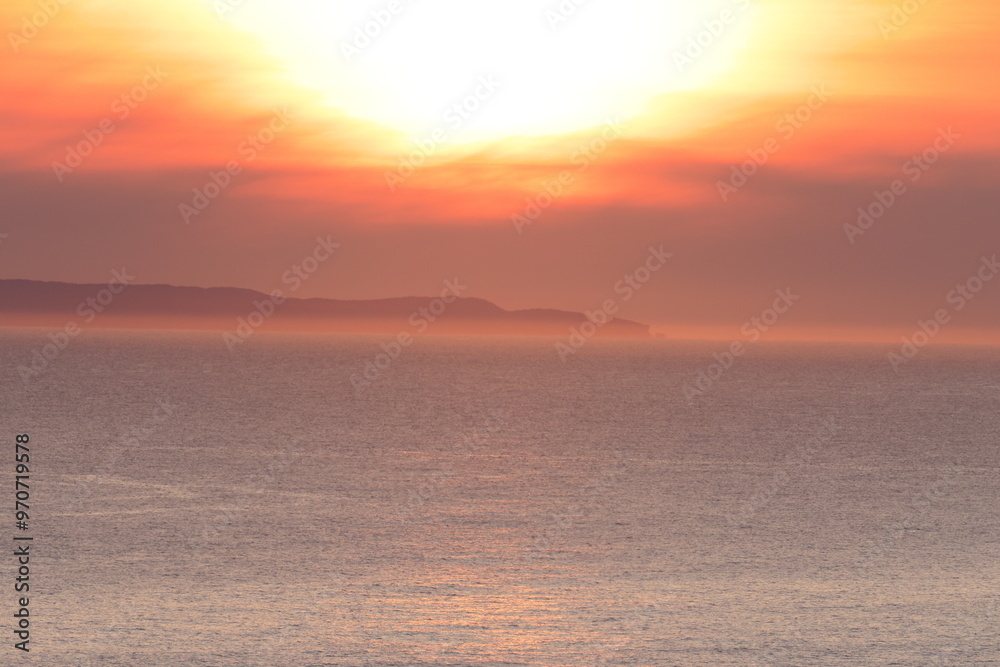 Fototapeta premium Sunset, Long Point Lighthouse, Crow Head, Newfoundland, Canada