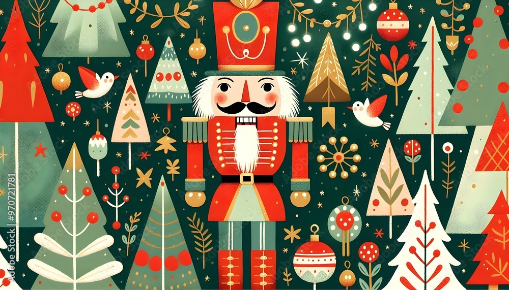 Nutcracker Festivo: Magia Navideña Ilustrada Nutcracker Festivo: Magia Navideña Ilustrada