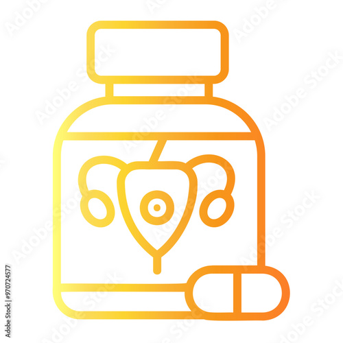 painkiller Line Gradient Icon