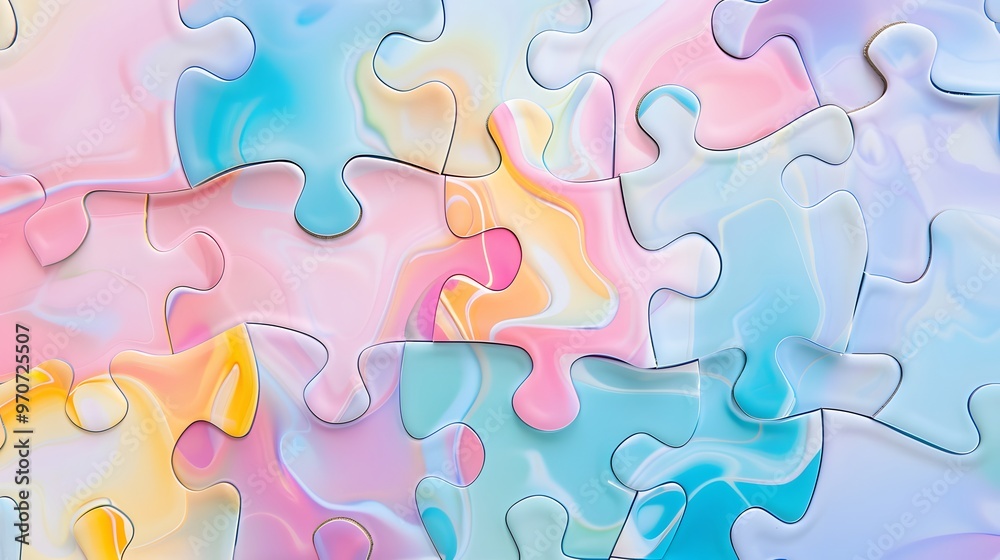 An enlarged, precision-cut puzzle piece, glossy surface, perfectly interlocking shape, vibrant colors, intricate edges, macro photography An enlarged, precision-cut puzzle piece, glossy surface, perfectly interlocking shape, vibrant colors, intricate edges, macro photography