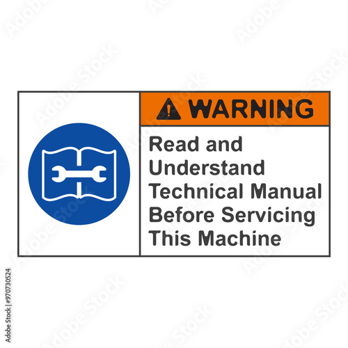 Refer to instruction manual flat symbol