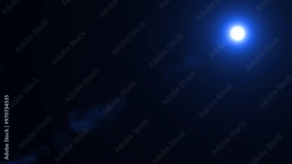 Optical Lens flare effect and shine ray moving Optical Lens flare effect and shine ray moving