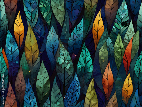 stained glass windows,Ai generated 