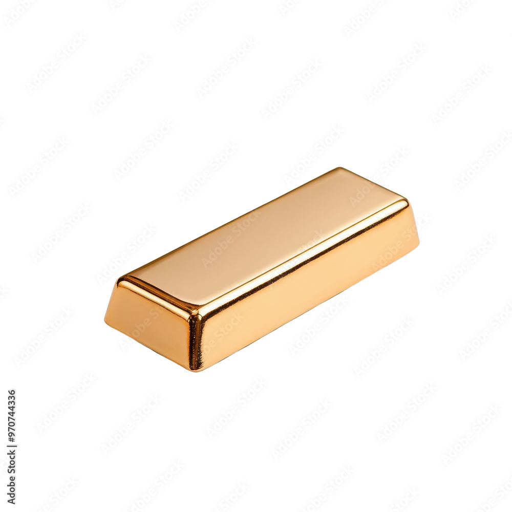 Shiny gold bar representing wealth and prosperity, ideal for financial themes and investment concepts in stock photography. Shiny gold bar representing wealth and prosperity, ideal for financial themes and investment concepts in stock photography.