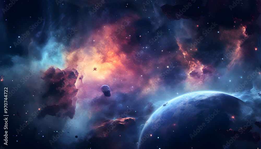 Nebula background Nebula background