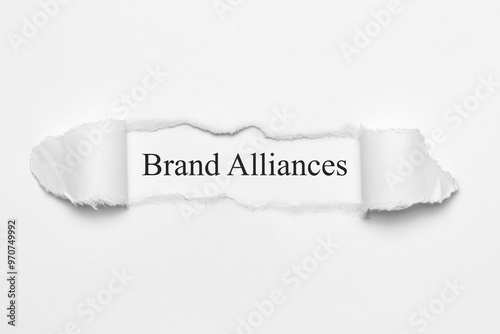 Brand Alliances	 photo