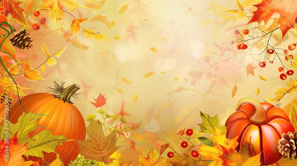 A warm and inviting Thanksgiving card background. The background might feature a cornucopia filled with an abundance of fruits and vegetables A warm and inviting Thanksgiving card background. The background might feature a cornucopia filled with an abundance of fruits and vegetables