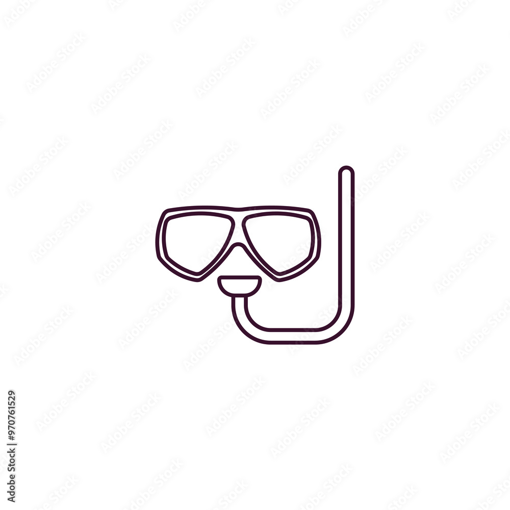submarine window outline icon. Linear vector from nautical concept. Thin line submarine window icon isolated on white background submarine window outline icon. Linear vector from nautical concept. Thin line submarine window icon isolated on white background