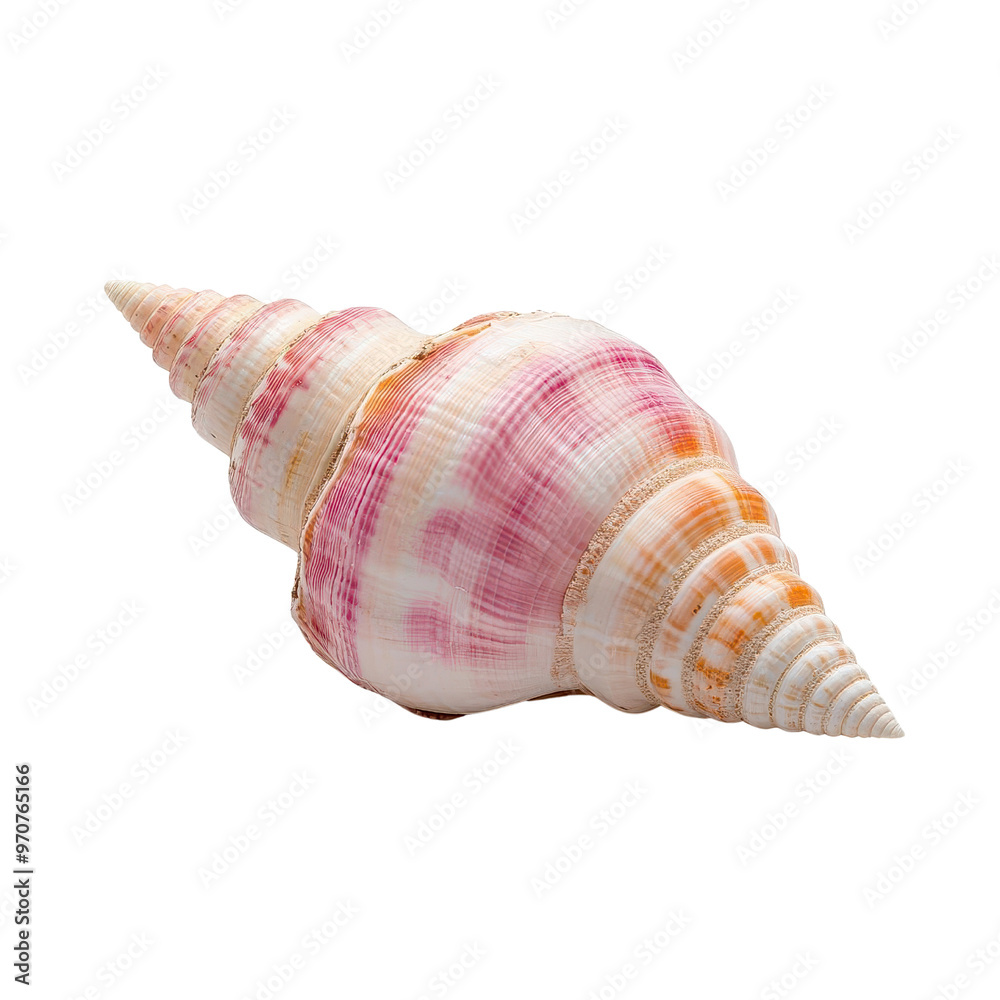 A beautiful, intricately patterned seashell showcasing vibrant colors and unique texture, perfect for coastal decor. A beautiful, intricately patterned seashell showcasing vibrant colors and unique texture, perfect for coastal decor.