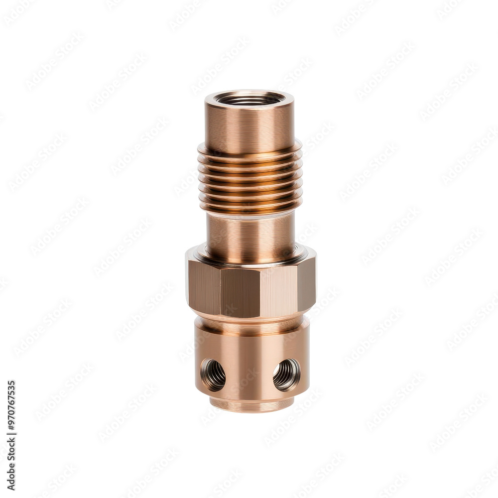 High-quality metal fitting suitable for industrial applications, featuring durable construction and precision design for optimal performance.