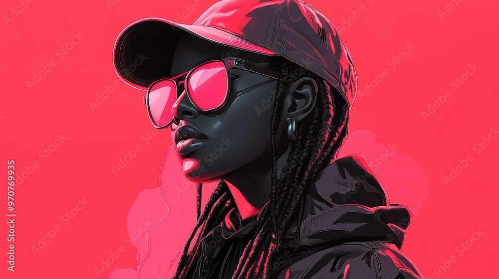 Explore a unique avatar that combines modern cartoon aesthetics with ...