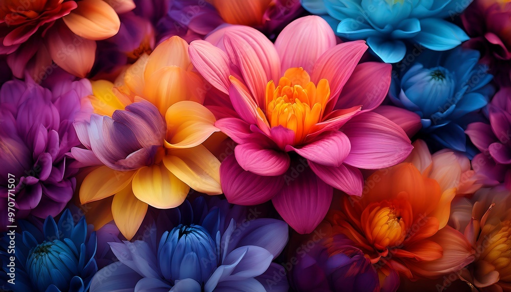 Nature’s Art: Macro Photography of Flower Petals Nature’s Art: Macro Photography of Flower Petals