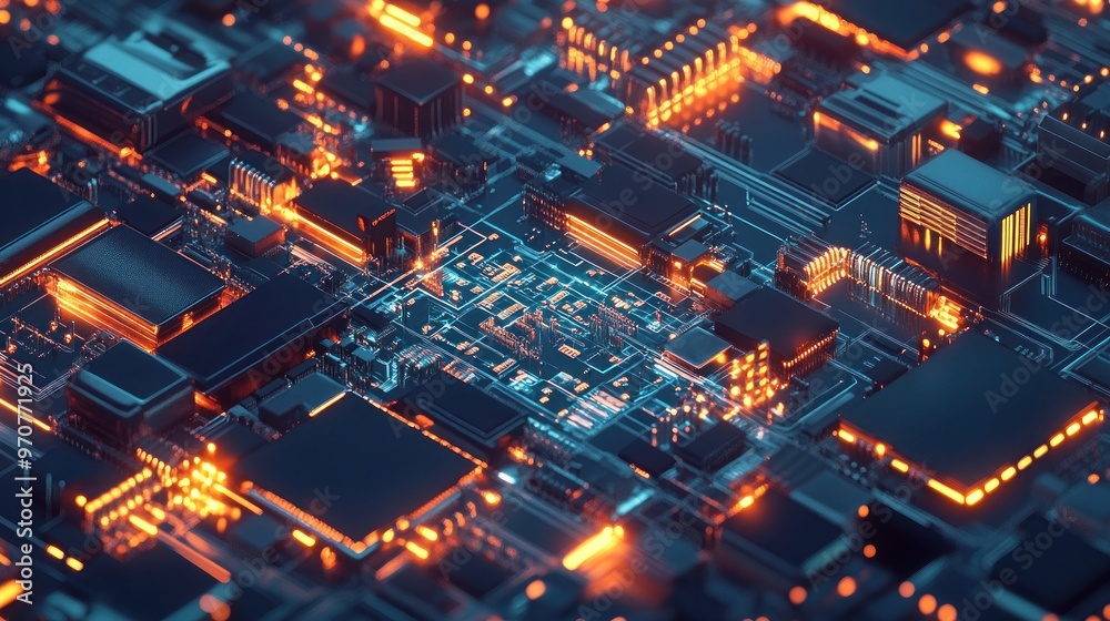 Abstract Circuitry Abstract Circuitry