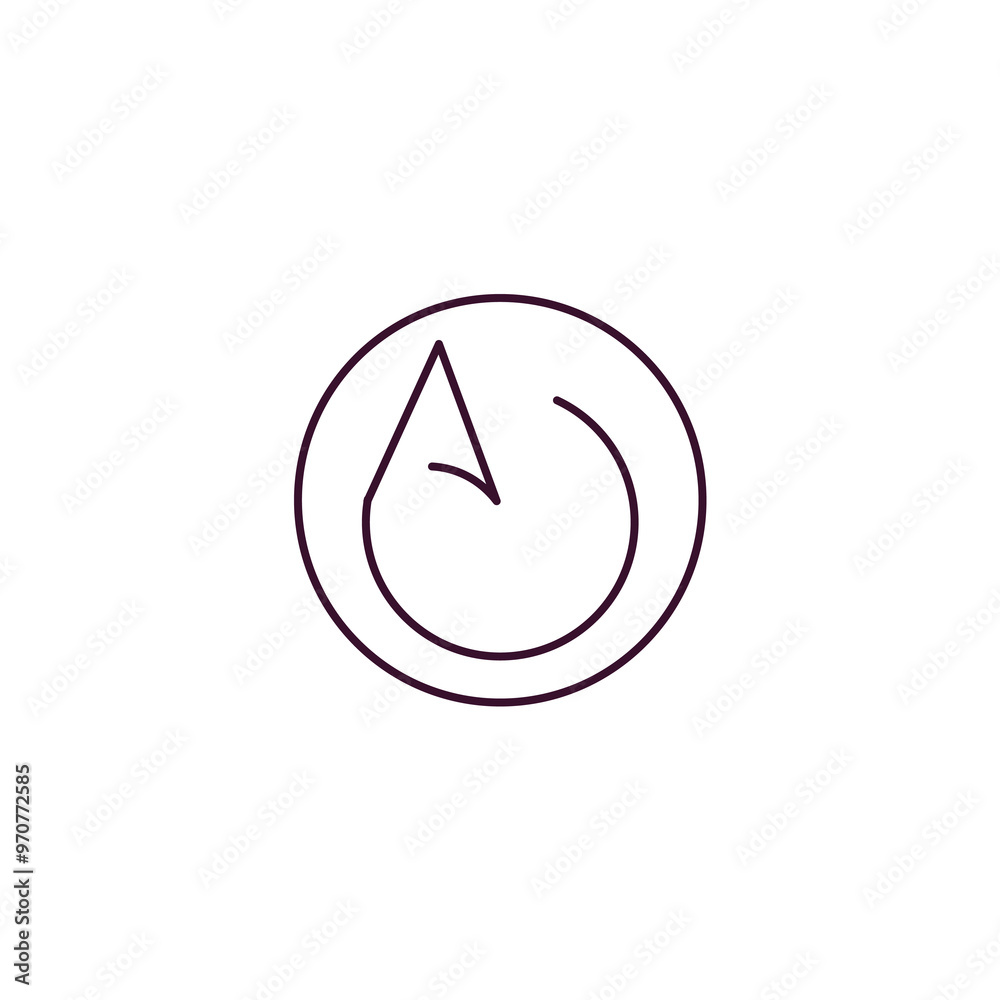 asceticism outline icon. Linear vector from religion concept. Thin line asceticism icon isolated on white background asceticism outline icon. Linear vector from religion concept. Thin line asceticism icon isolated on white background