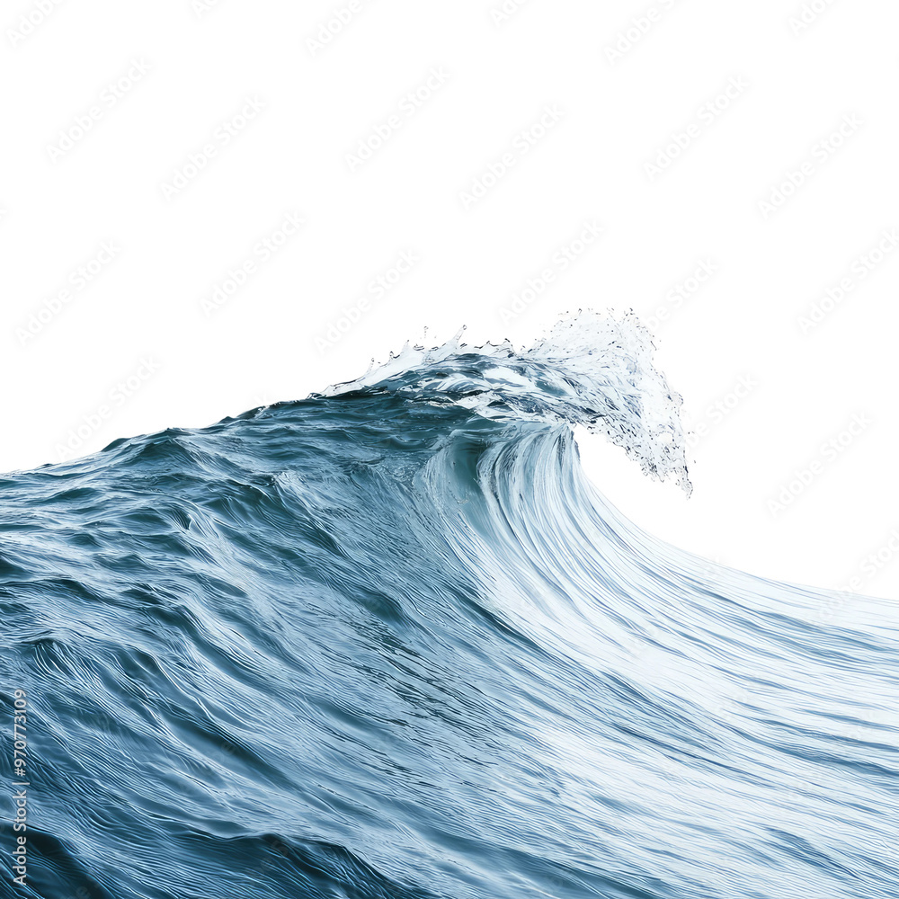 A powerful ocean wave crashing A powerful ocean wave crashing