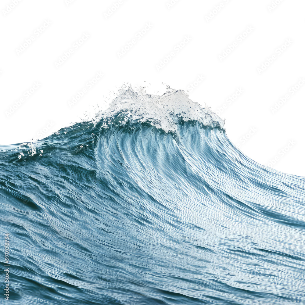 custom made wallpaper toronto digitalA powerful wave crashes.