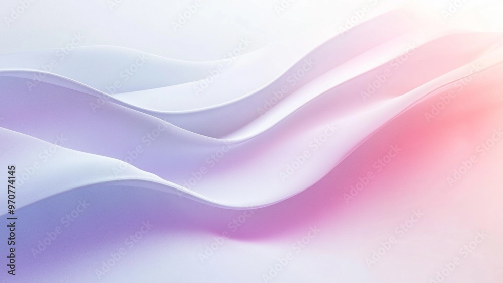Obraz premium wavy purple 
