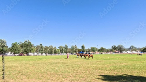 Horse Race at Coonabarabran Field photo