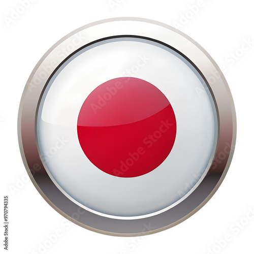japan flag in circle icon isolated on a transparent background Free Download japan flag in circle icon isolated on a transparent background - GFXLoad