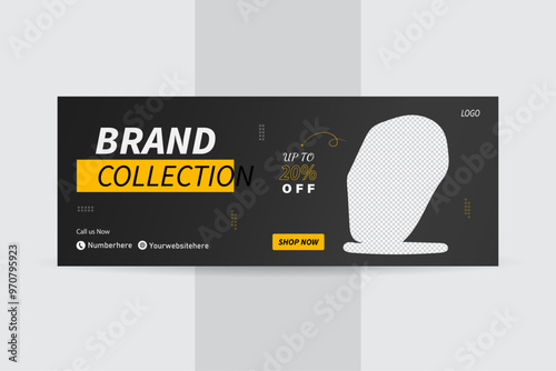 Brand Collection Business Facebook Cover Banner Design