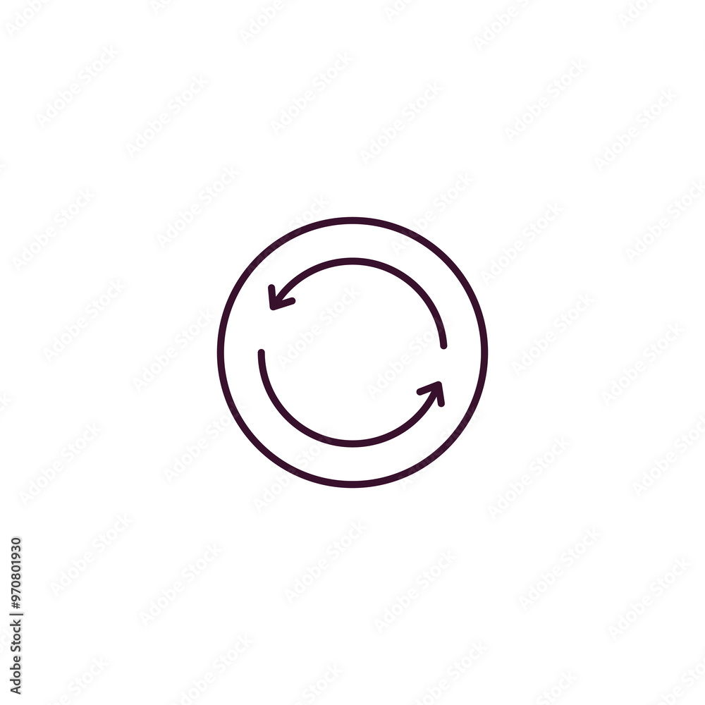 continuous outline icon. Linear vector from user interface concept. Thin line continuous icon isolated on white background continuous outline icon. Linear vector from user interface concept. Thin line continuous icon isolated on white background