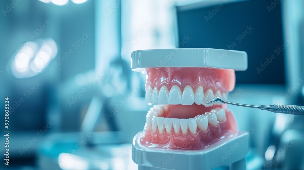 Close up dental tools and blurry of professional dentist making teeth cleaning patient background at the dental office.Scaling limestone.Healthy teeth and tooth care concept. Close up dental tools and blurry of professional dentist making teeth cleaning patient background at the dental office.Scaling limestone.Healthy teeth and tooth care concept.