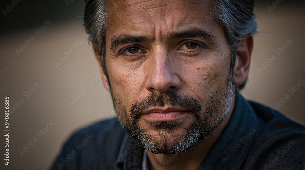 Fototapeta premium Pensive man