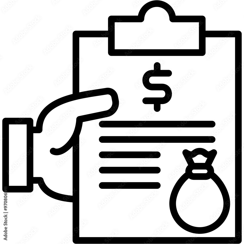 Loan Application Icon Loan Application Icon