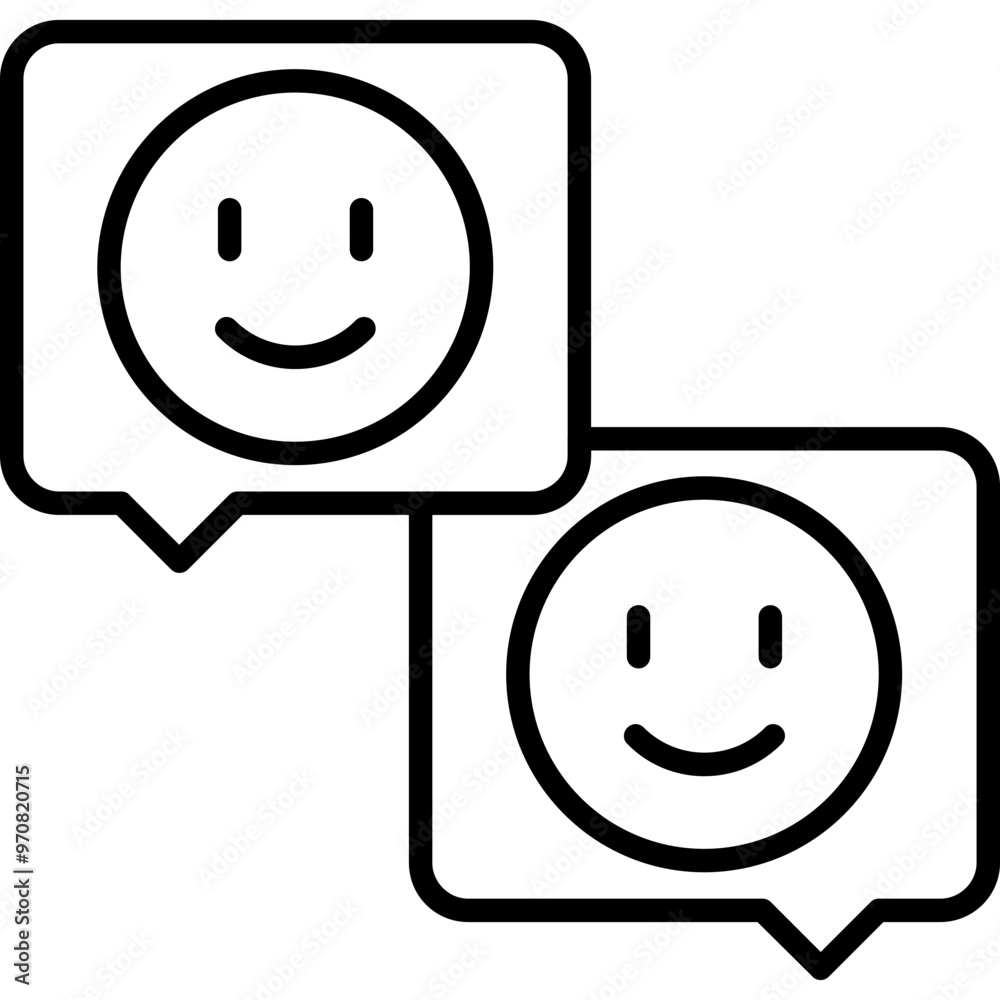 Fototapeta premium Emoji Icon