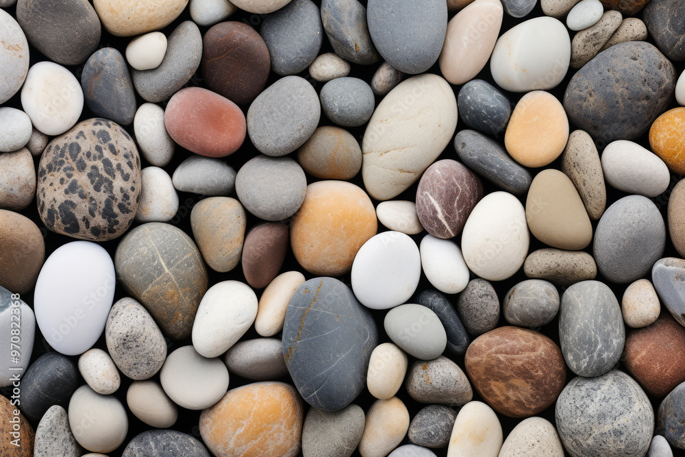 Processed collage of sea shore pebbles texture. Background for banner, backdrop or texture Processed collage of sea shore pebbles texture. Background for banner, backdrop or texture