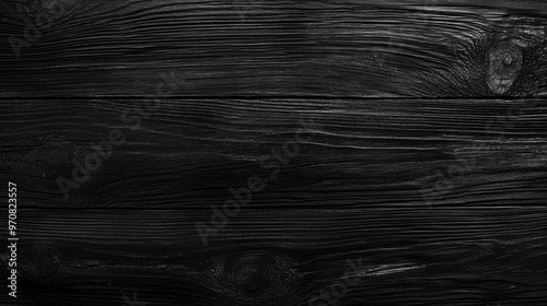 Wallpaper Mural A subtle black wood texture with soft grain details Torontodigital.ca