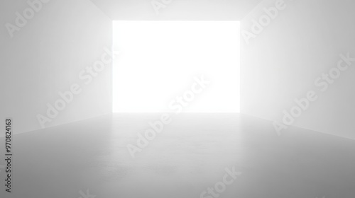 Wallpaper Mural A solid white background with no textures or patterns, Torontodigital.ca