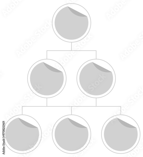 A grayscale infographic timeline with circular nodes connected by lines, symbolizing sequential steps or events.