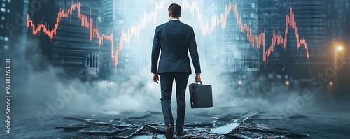 Businessman Walking Away fr...
