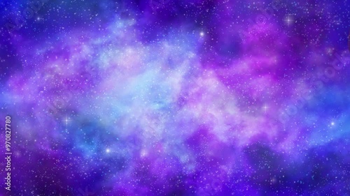 Wallpaper Mural 不思議な色の無限の星空アニメーション Torontodigital.ca